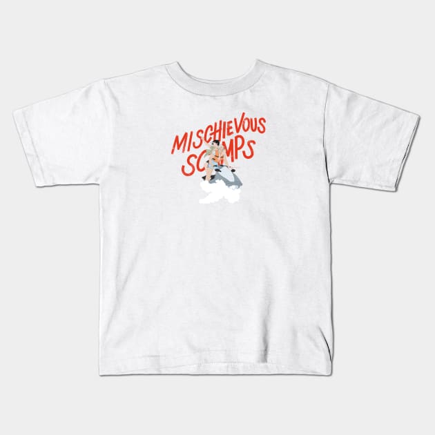 Mischievous scamps (II) Kids T-Shirt by robinfromearth